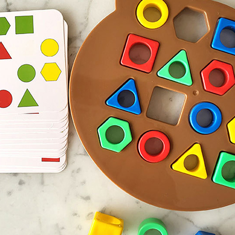 Board Game Quick - Hot 1Pc Children Puzzles Geometric Shape
