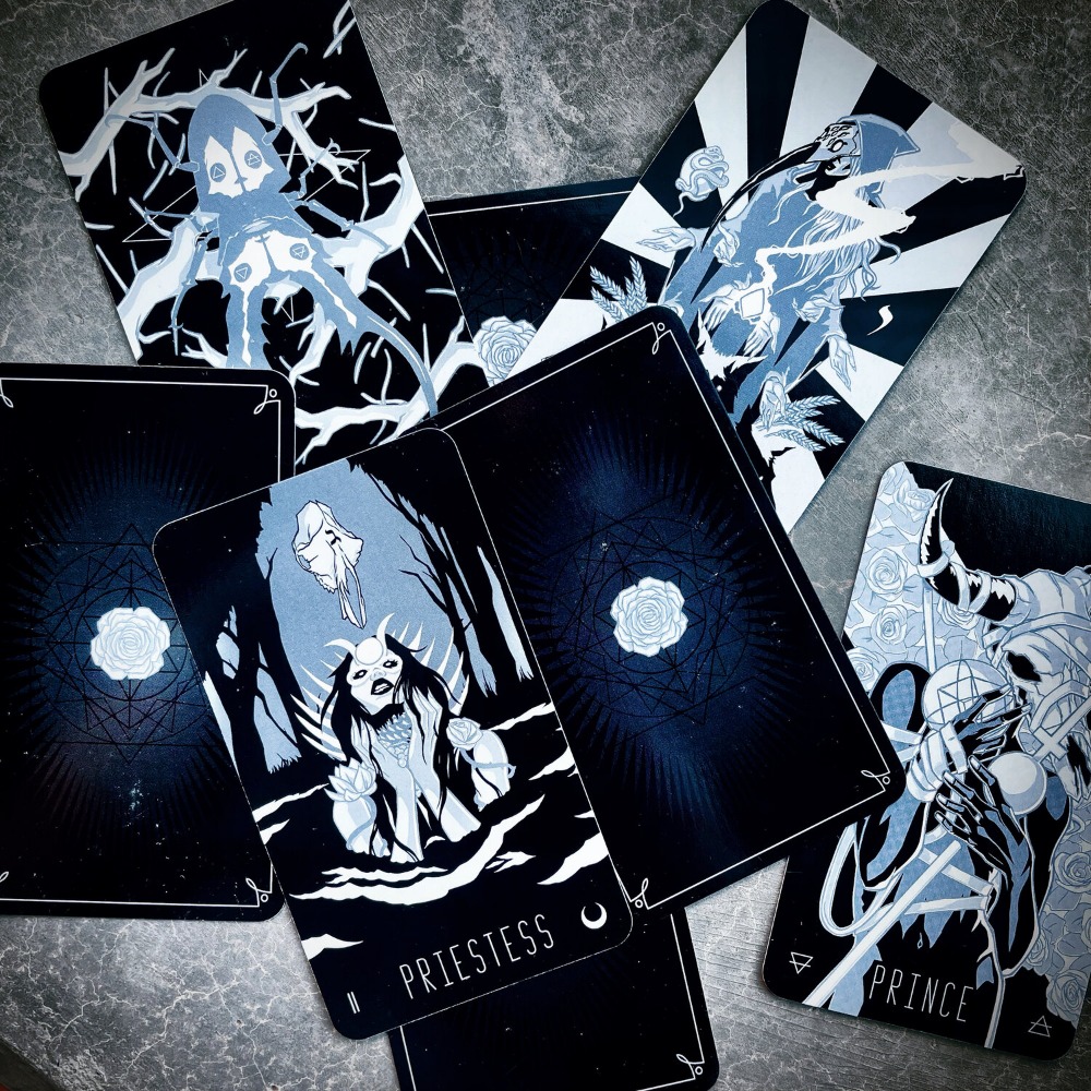 Board Game Research - 12x7cm Wayward Dark Tarot Card Games