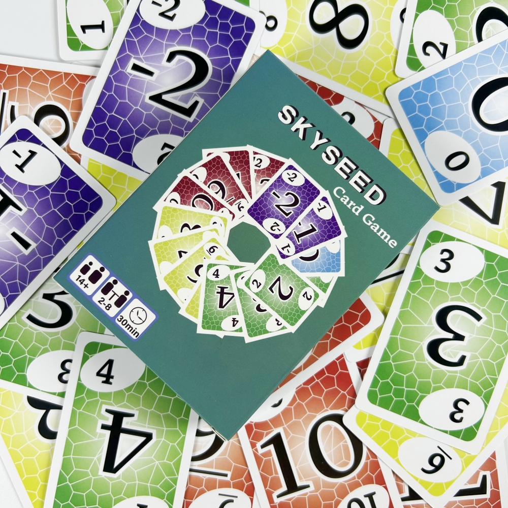 Board Game Research - Skyseed Card Game 150 Playing Cards