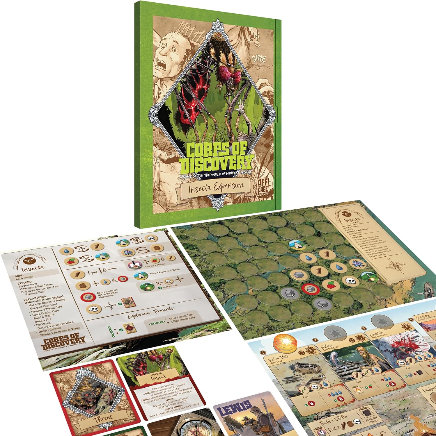 Board Game Research - Cooperative Adventure Board Game for 1-4