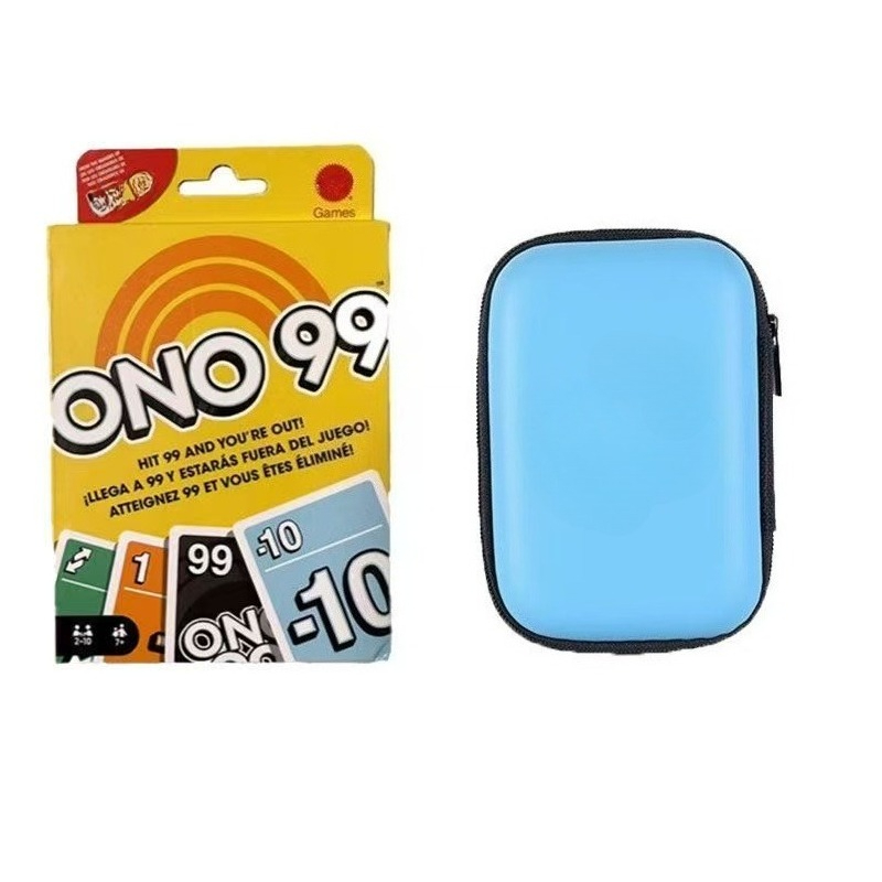 Board Game Card - ONO99 Matching Cards Travel Zipper Case