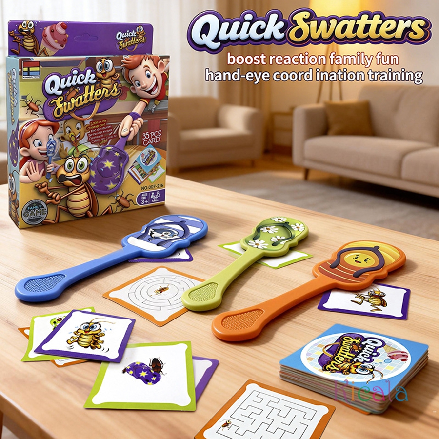 Board Game Quick - Quick Swatters Game for Kids Family