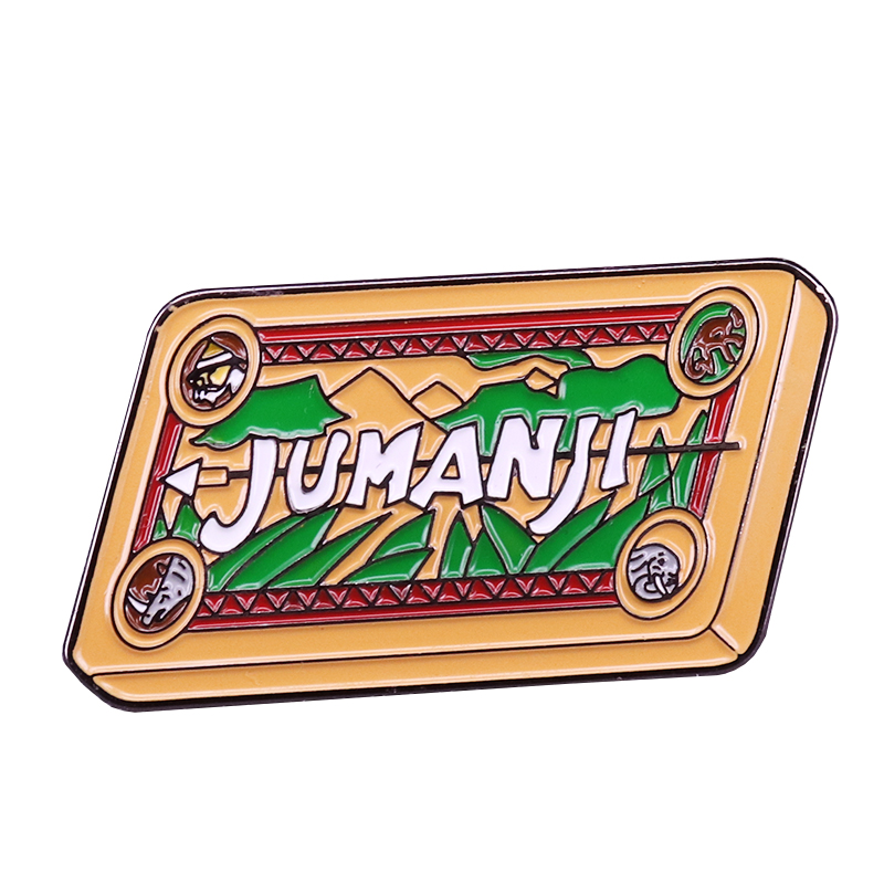 Jumanji enamel pin Mysterious  – Board Game Jumanji recenzja i cena