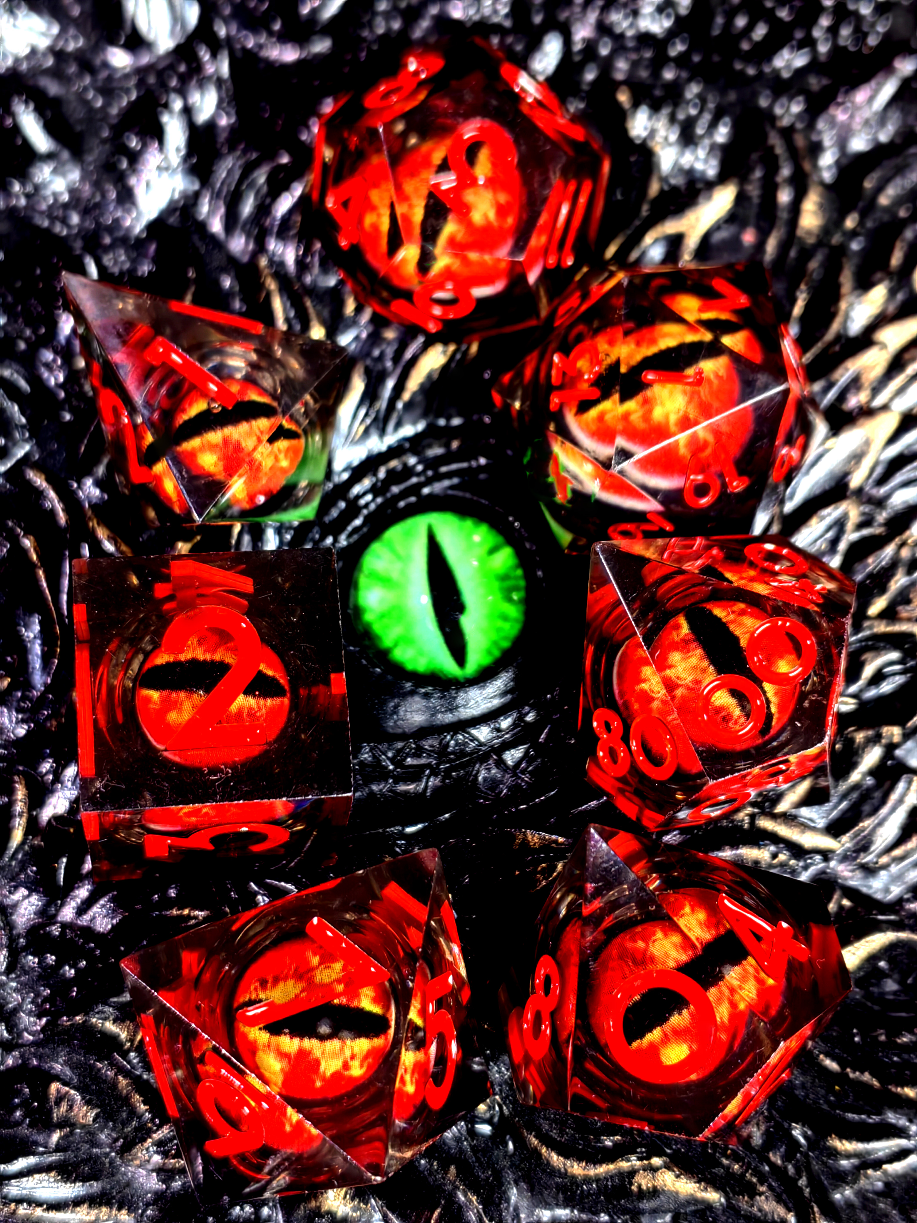 DnD Dice Set - 7-Piece Resin D – Board Game Dnd recenzja i cena