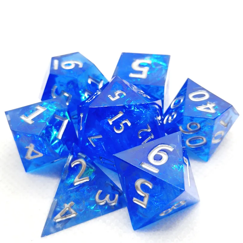 7PCS resin sharp polyhedral di – Dice Set Polyhedral recenzja i cena