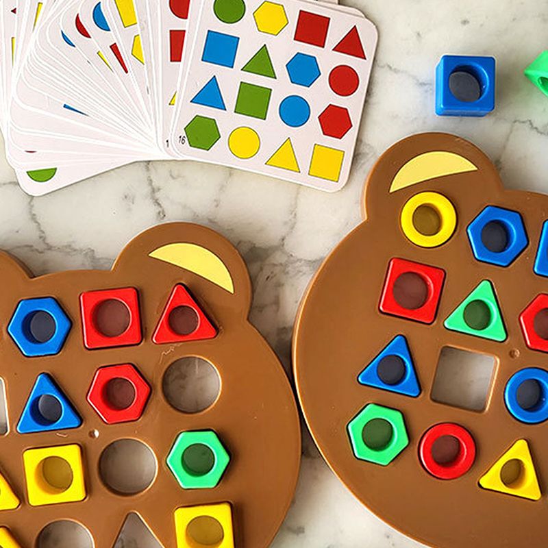 Hot 1Pc Children Puzzles Geome – Board Game Quick recenzja i cena