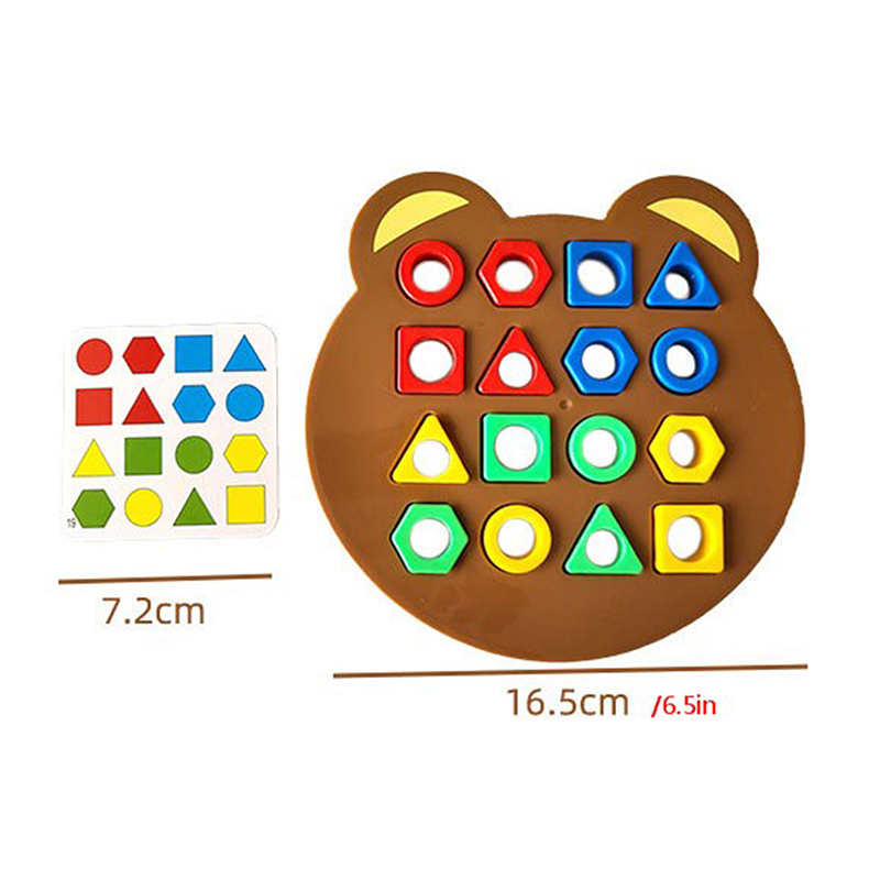 Hot 1Pc Children Puzzles Geome – Board Game Quick recenzja i cena