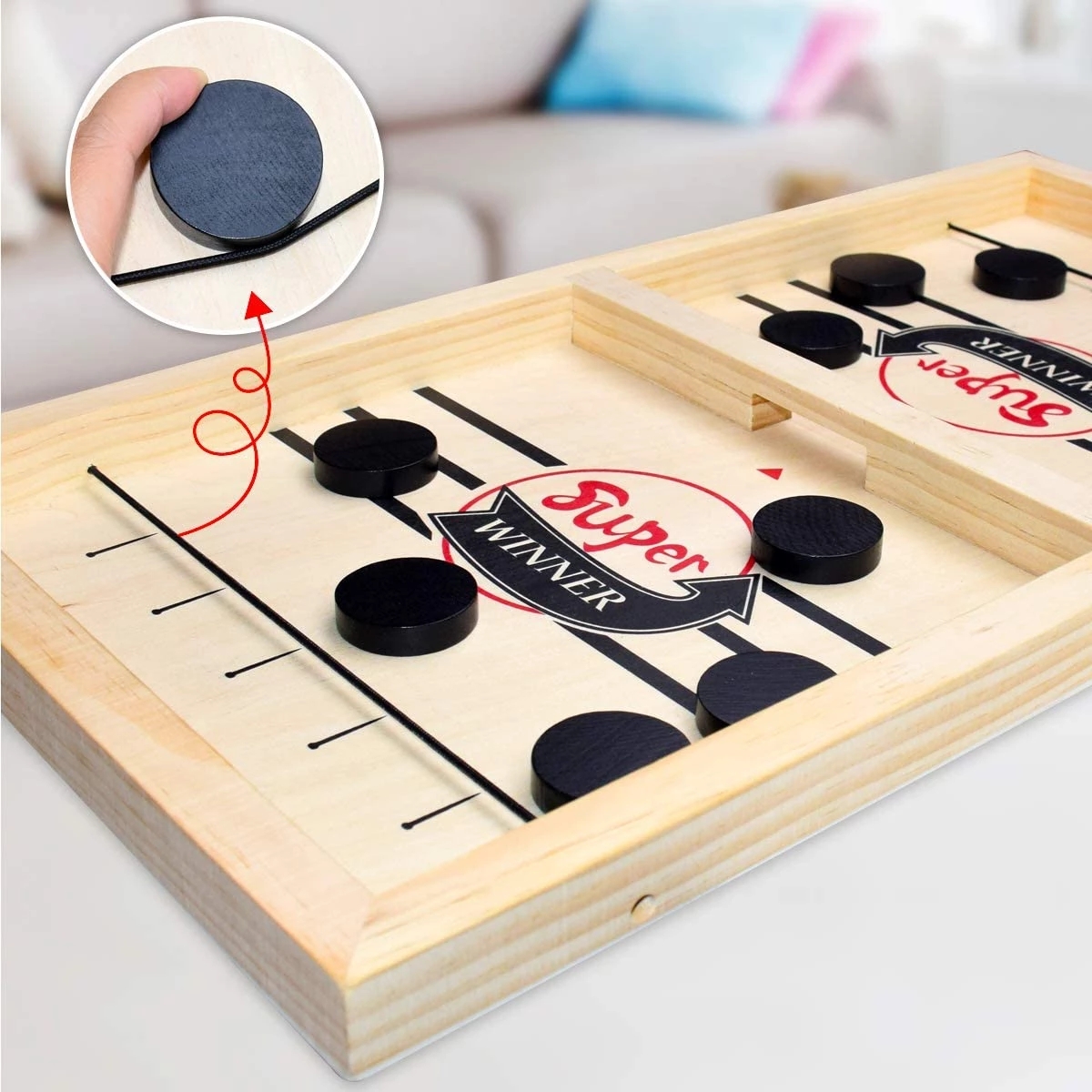 Table Hockey Paced Sling Puck  – Board Game Quick recenzja i cena