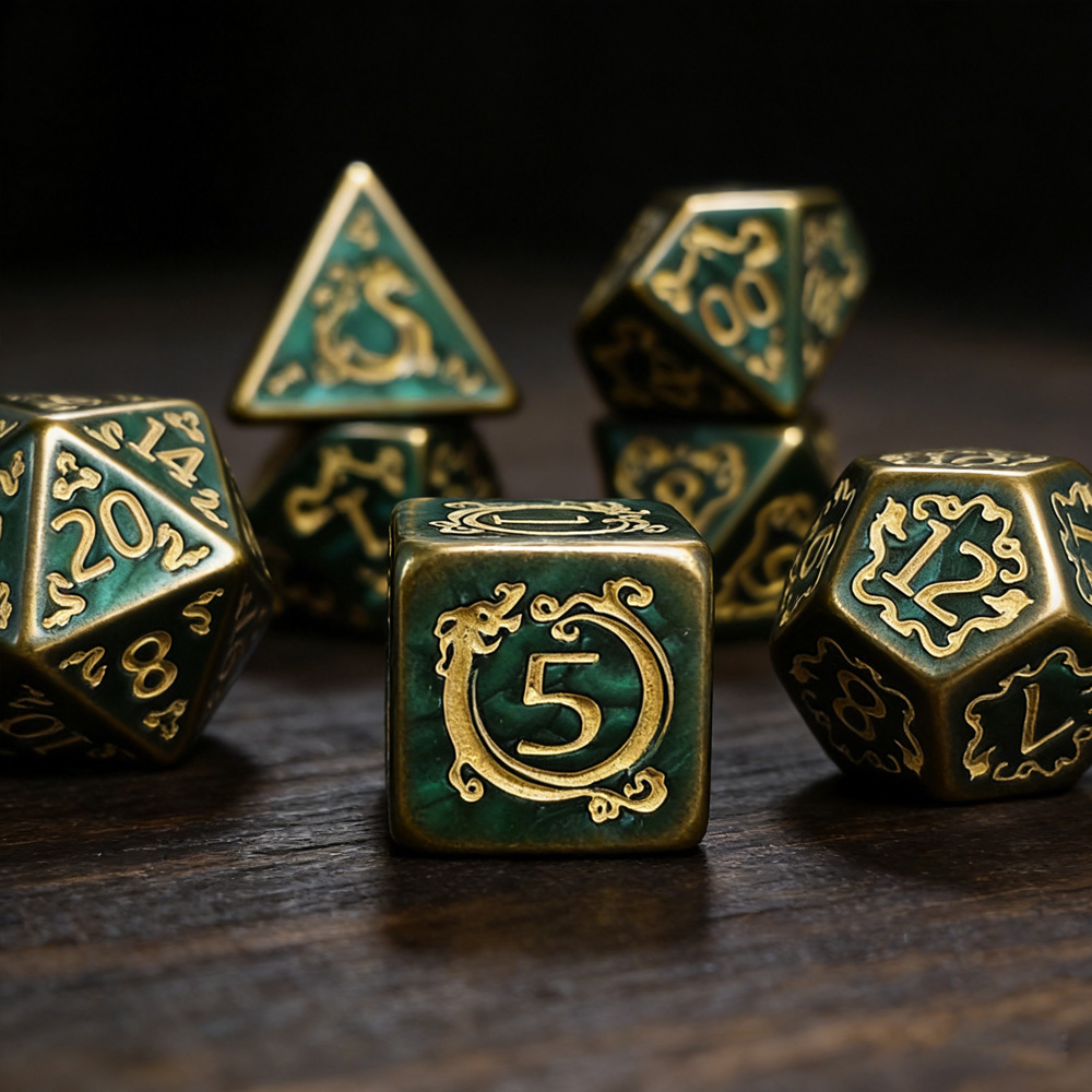 DND Dice 7Pcs/set Dragon Patte – Dice Set Polyhedral recenzja i cena