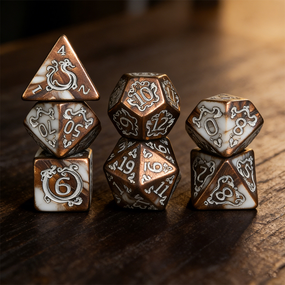 DND Dice 7Pcs/set Dragon Patte – Dice Set Polyhedral recenzja i cena