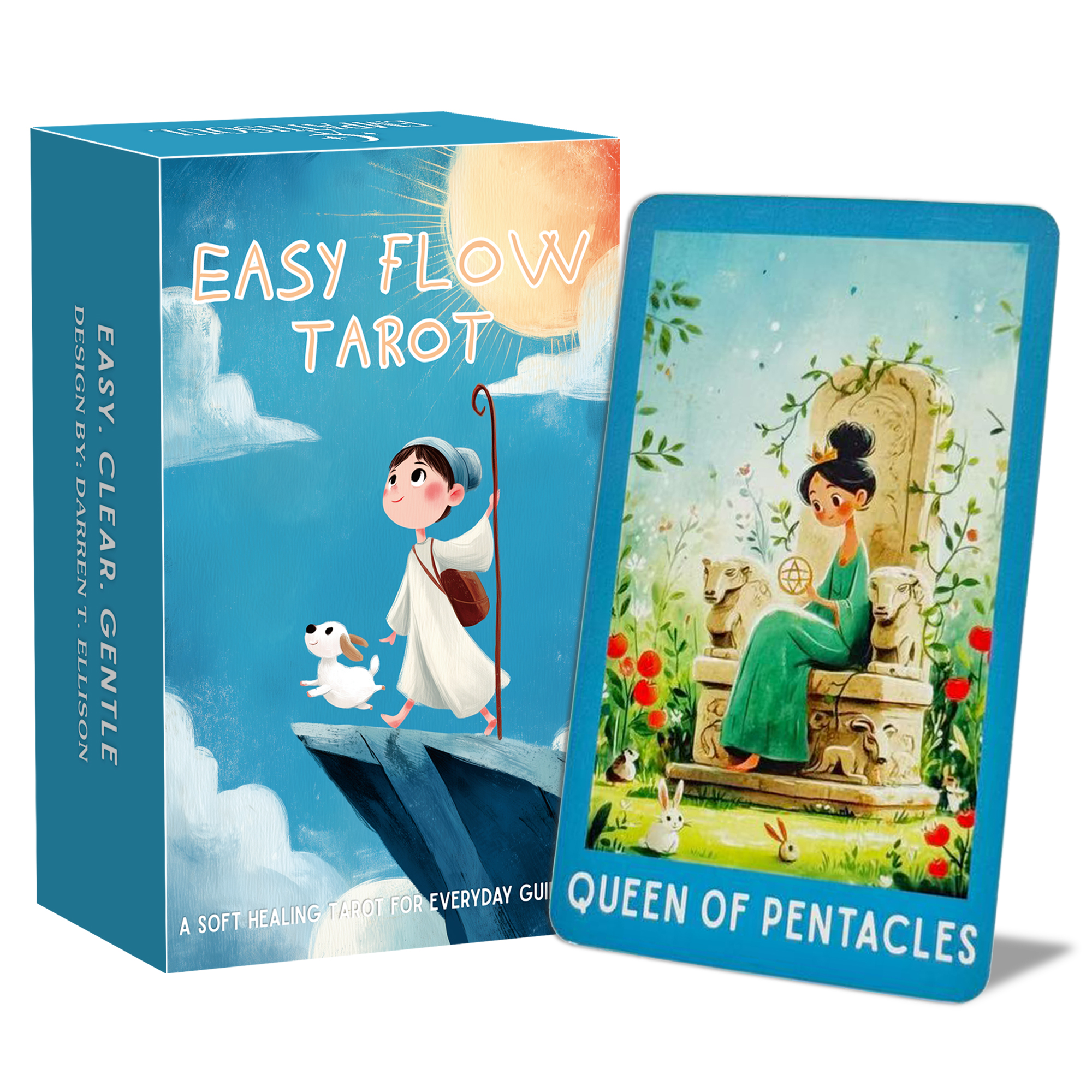 78 Tarot Cards Set, Easy Flow  – Board Game Research recenzja i cena