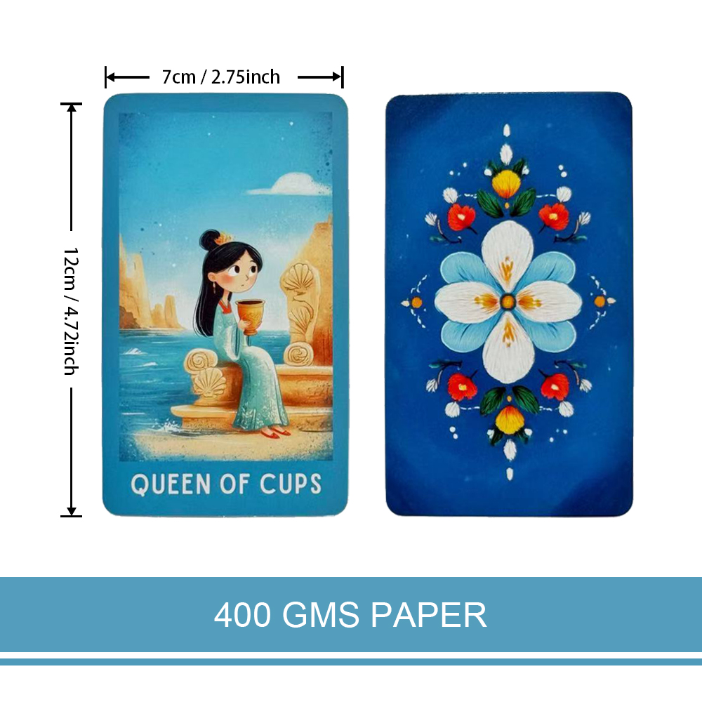 78 Tarot Cards Set, Easy Flow  – Board Game Research recenzja i cena