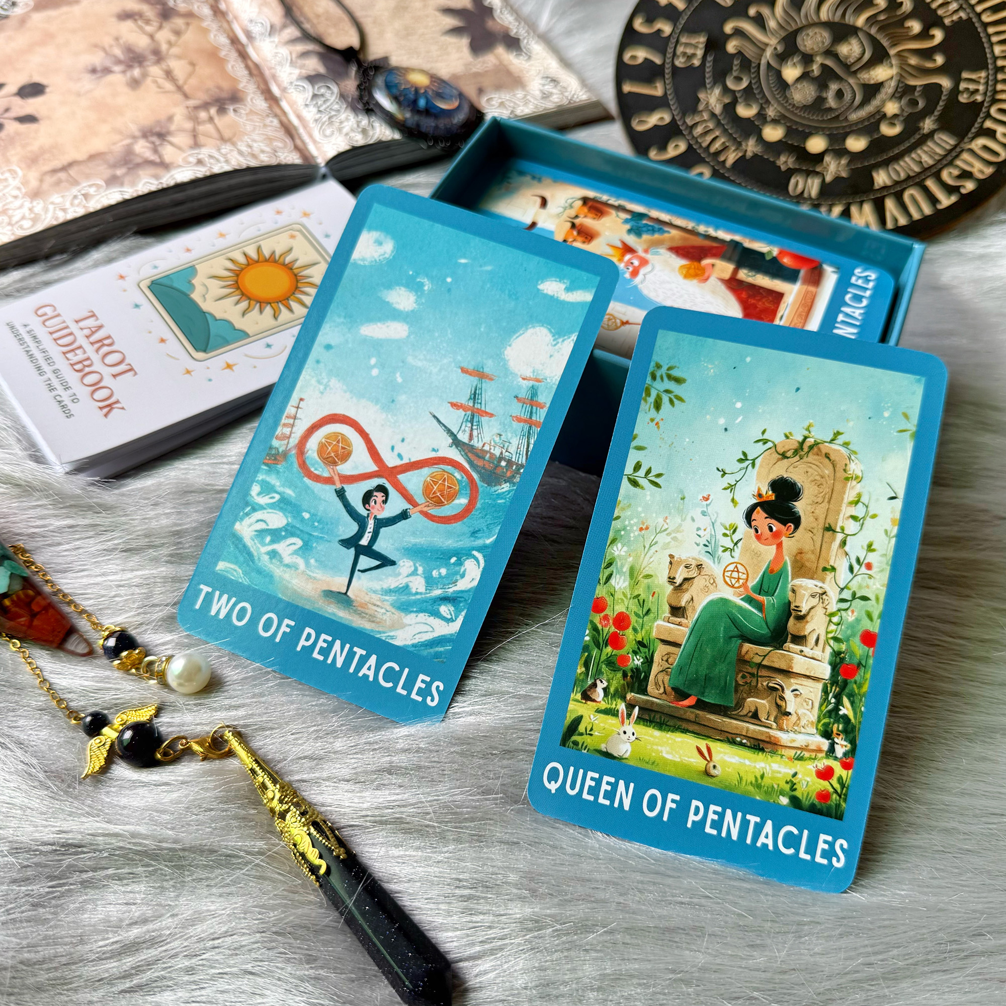 78 Tarot Cards Set, Easy Flow  – Board Game Research recenzja i cena