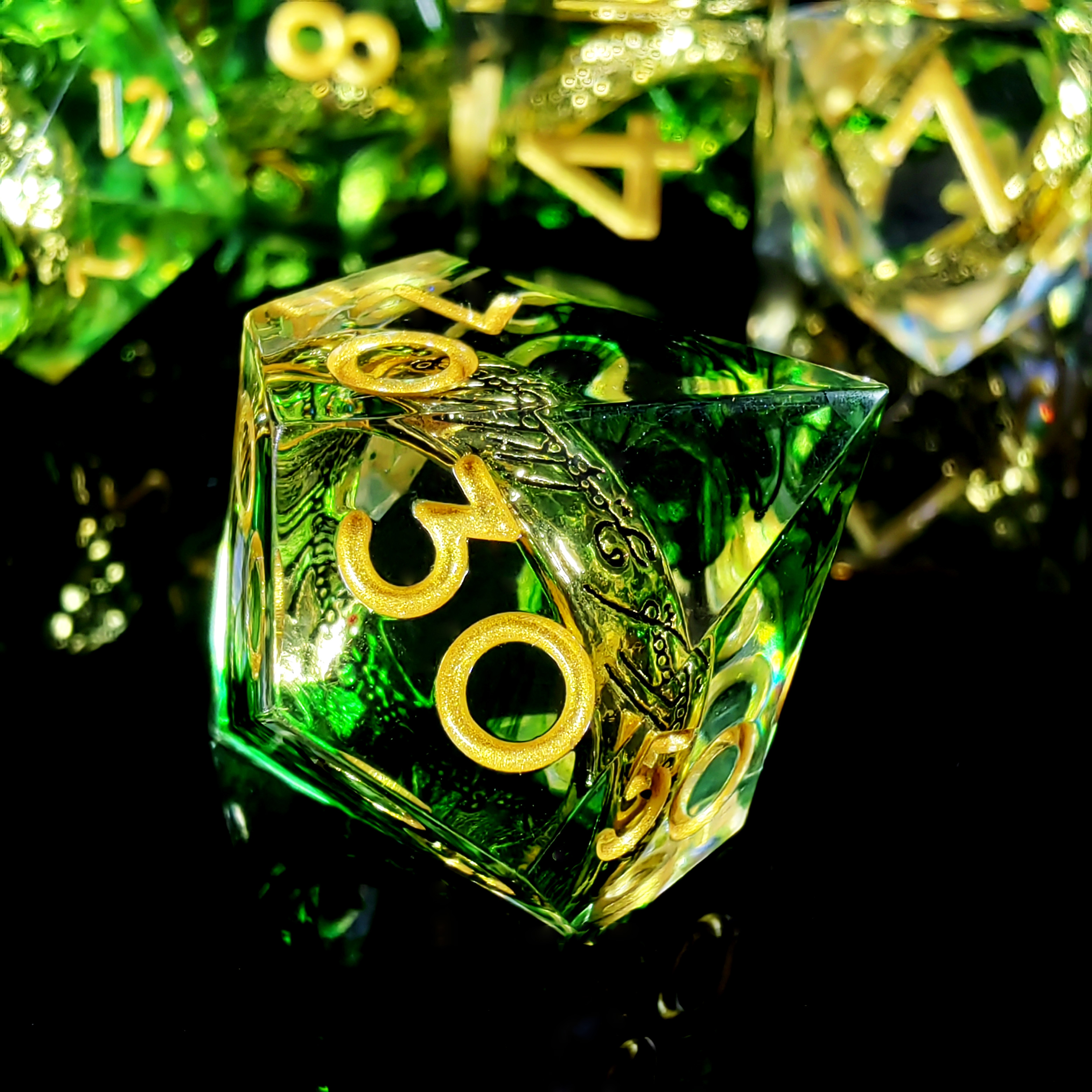 DnD Dice Set - 7pc Resin Polyh – Dice Set Polyhedral recenzja i cena