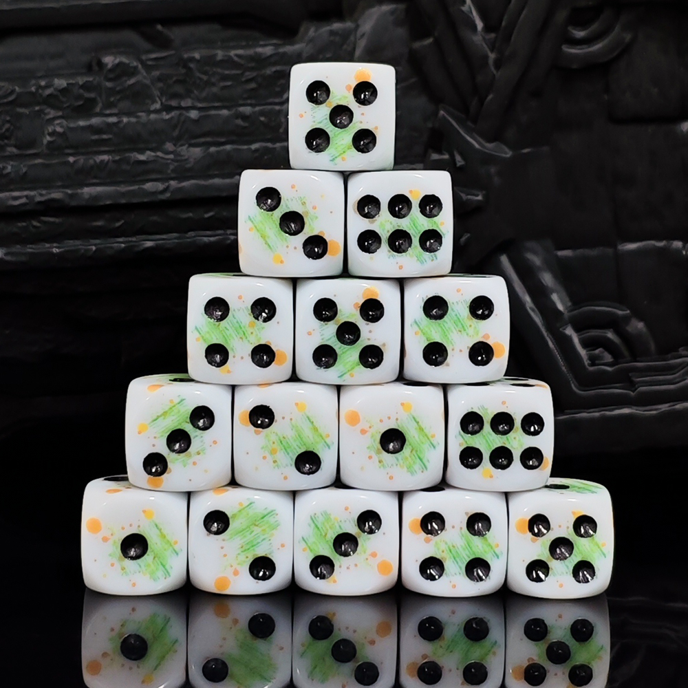 10Pcs/set 16mm 6-Sided White D – Board Game Dnd recenzja i cena