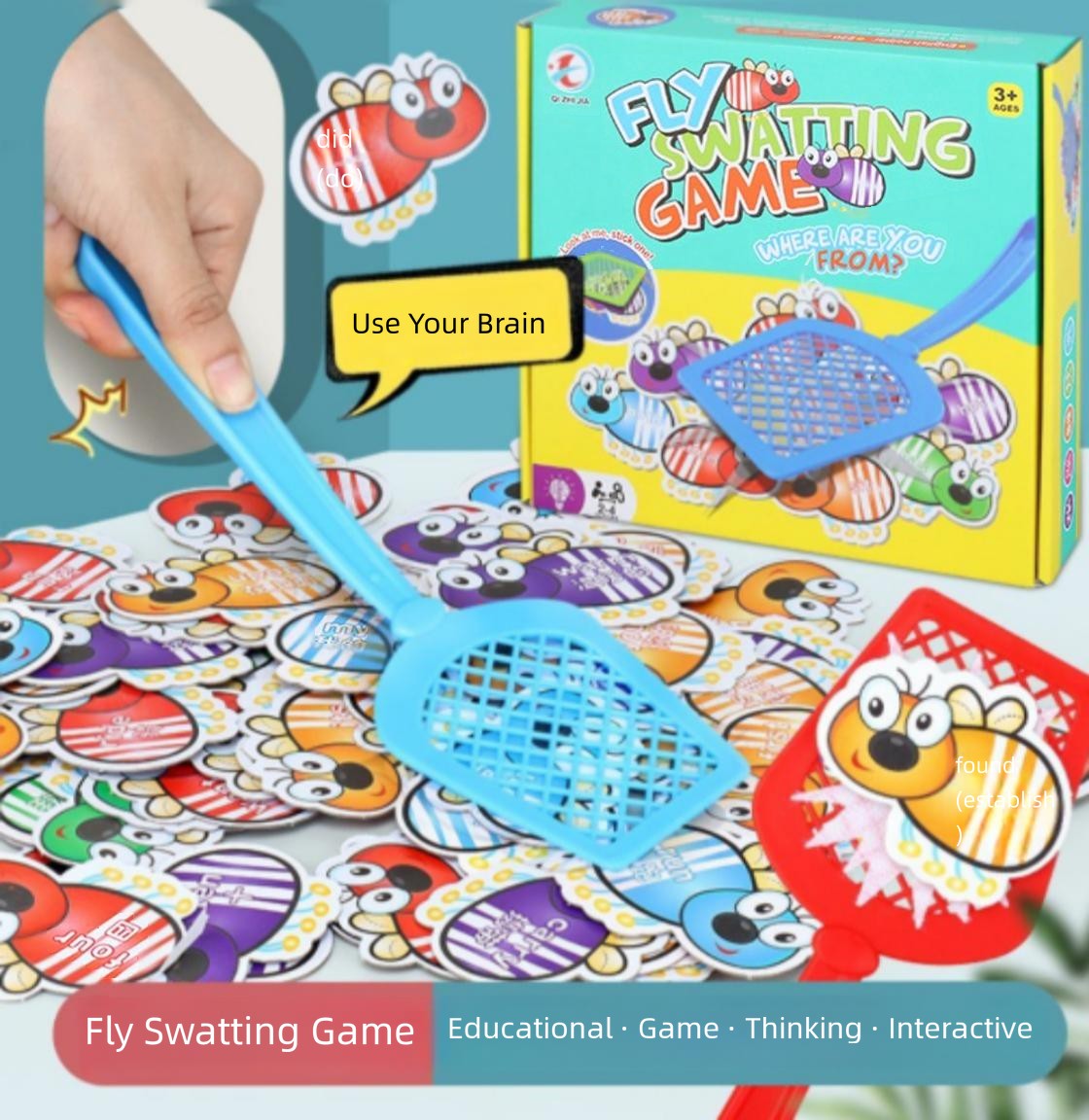Fly Swatter Game for Kids Educ – Board Game Quick recenzja i cena