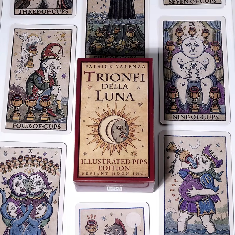 Moon Tarot Della Luna Deck Car – Board Game Research recenzja i cena