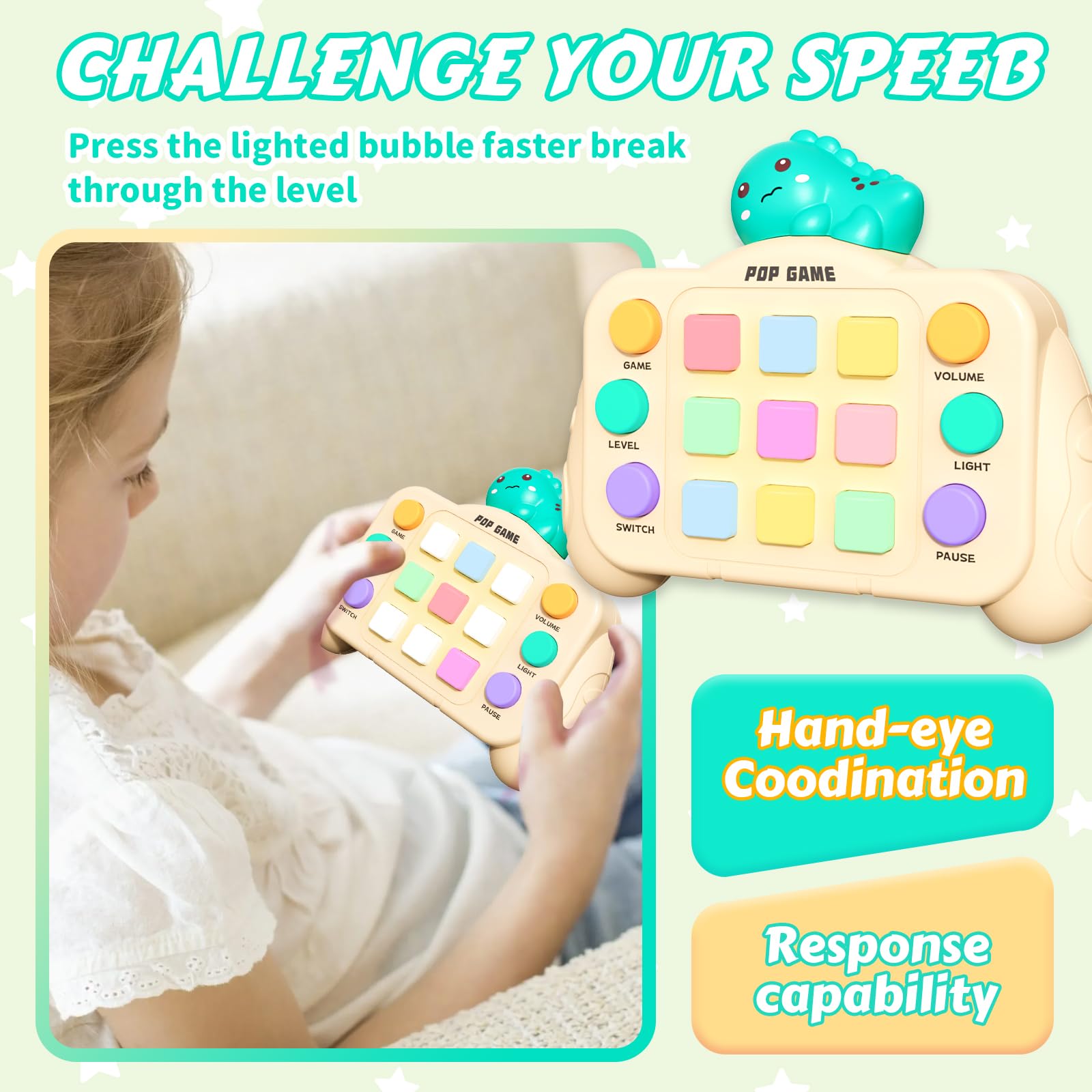 Upgraded Electronic Pop Light  – Board Game Quick recenzja i cena