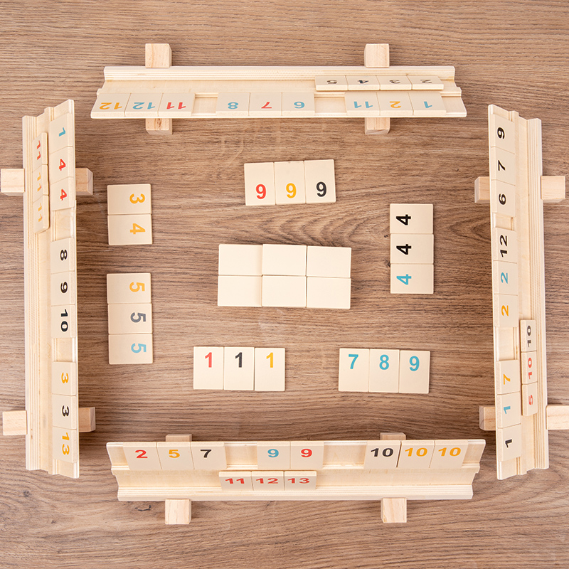Wooden Fast Moving Tile Classi – Board Game Quick recenzja i cena