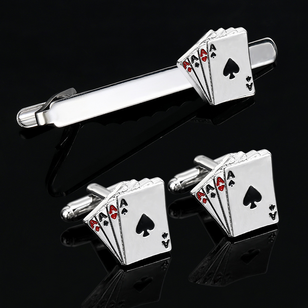 Men's Creative Poker Card Tie  – Board Game Card recenzja i cena
