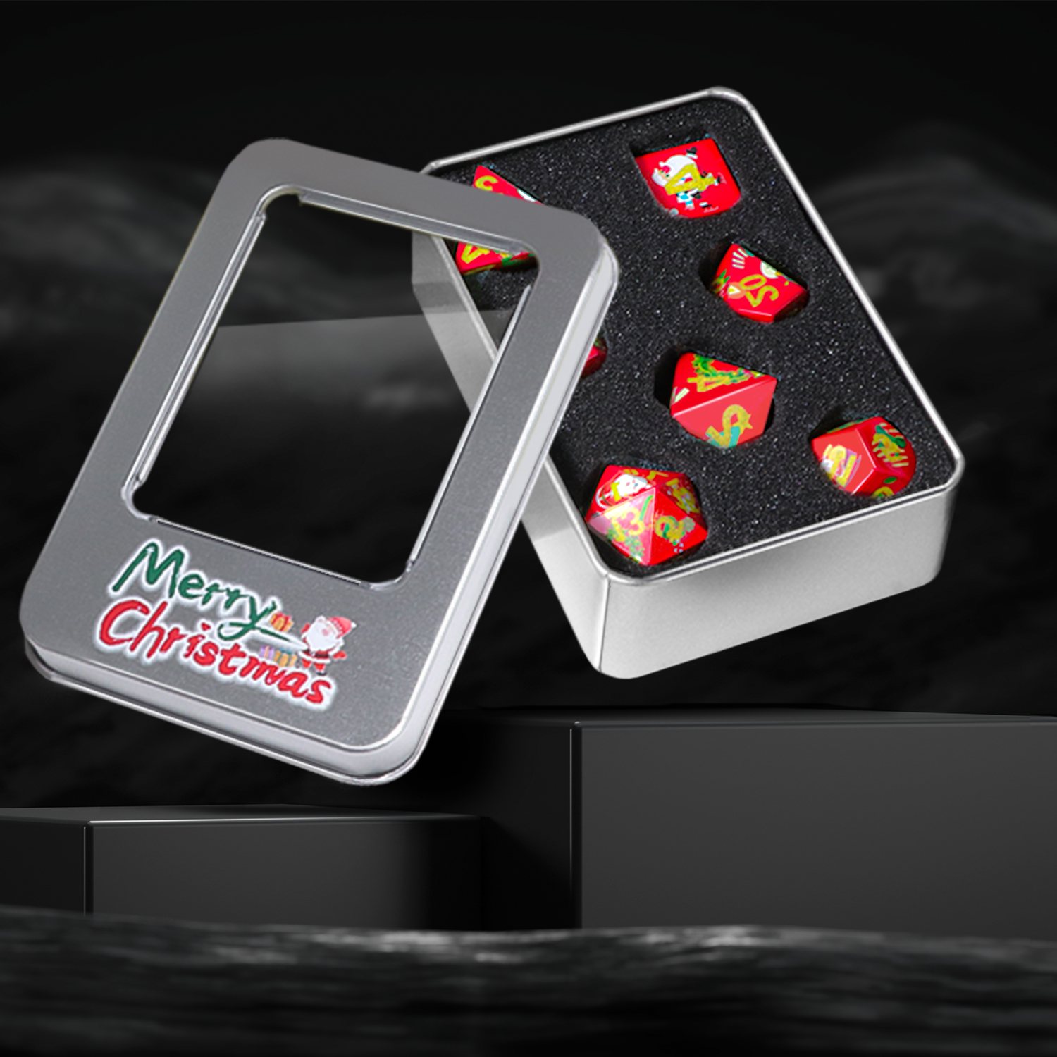 Christmas Dice D20 dice set: E – Dice Set Polyhedral recenzja i cena