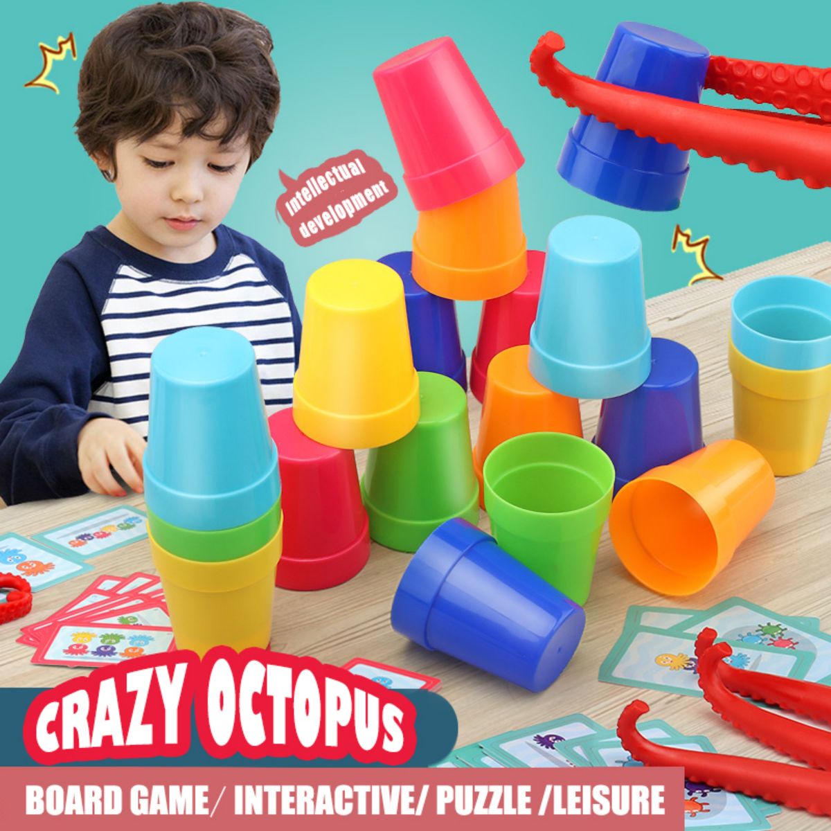 Crazy Octopus Parent-Child Int – Board Game Quick recenzja i cena