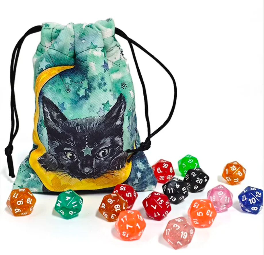 60Pcs Multi-Sided Dices Mixed  – Board Game Dnd recenzja i cena