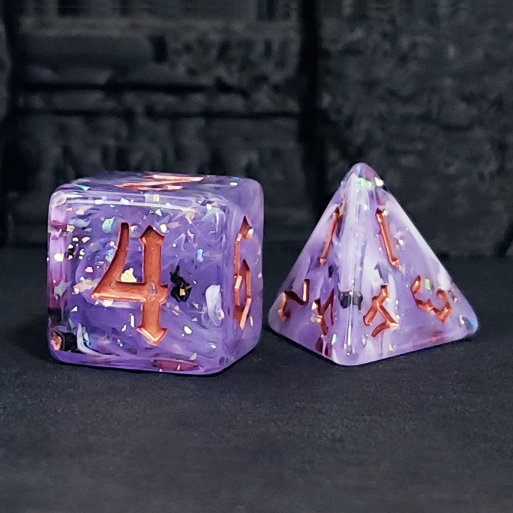 Glittery Purple Swirl with Obs – Board Game Dnd recenzja i cena