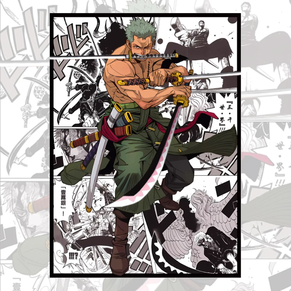 60PCS 66x91mm One Piece Anime  – Board Game Research recenzja i cena