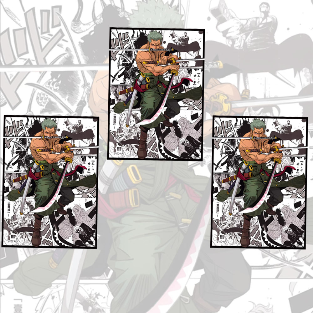 60PCS 66x91mm One Piece Anime  – Board Game Research recenzja i cena