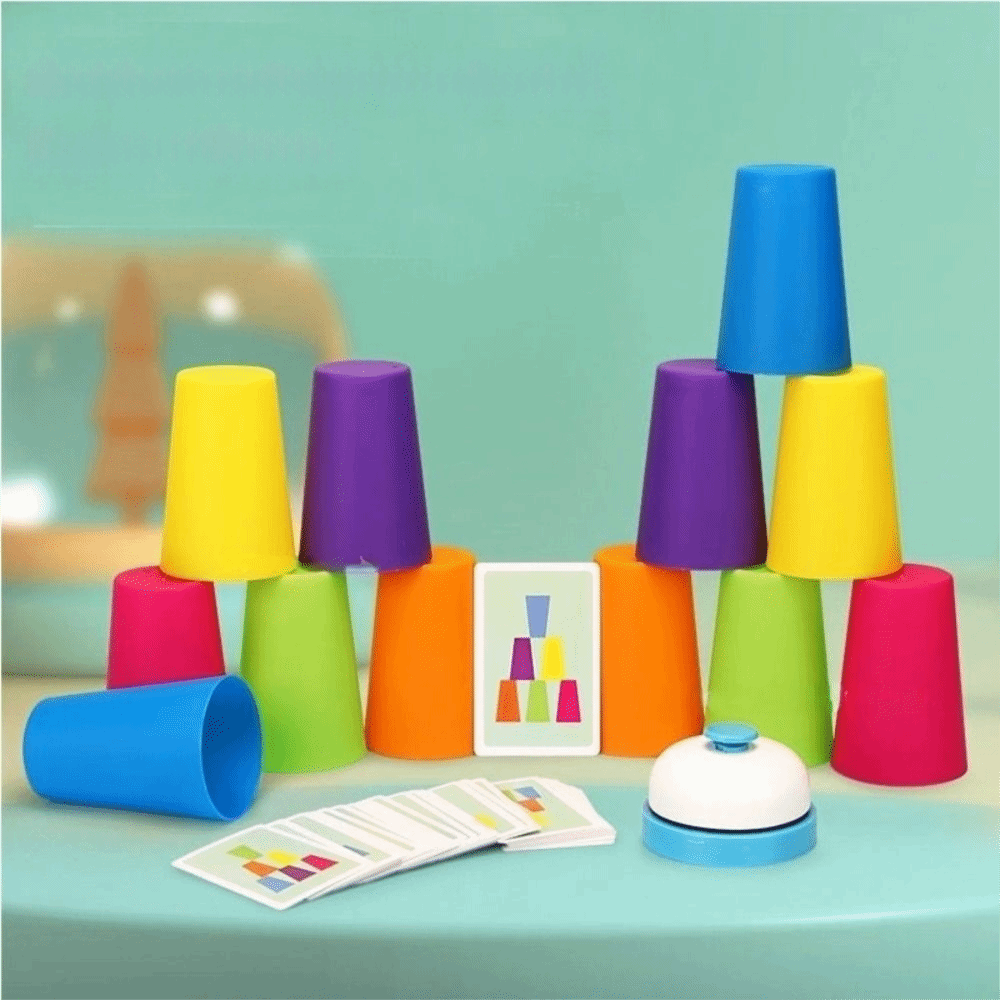 Color Learning Stacking Cup Ga – Board Game Quick recenzja i cena