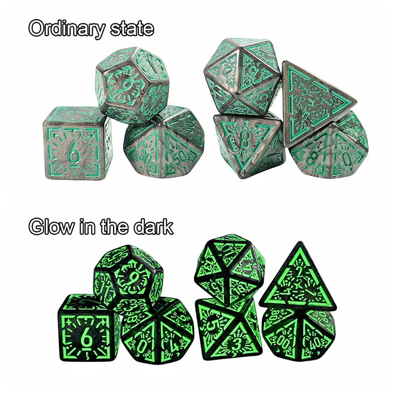 7pcs/set DND Polyhedral Dice S – Dice Set Polyhedral recenzja i cena