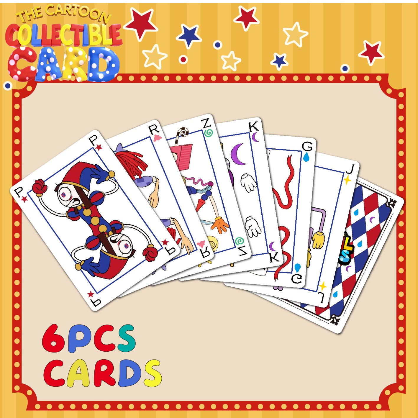 Digital Circus Themed Cartoon  – Board Game Card recenzja i cena