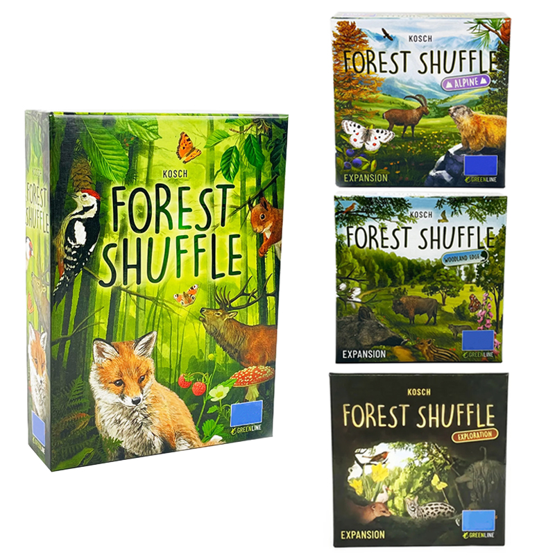 Forest Shuffle Board Game - Cl – Board Game Research recenzja i cena