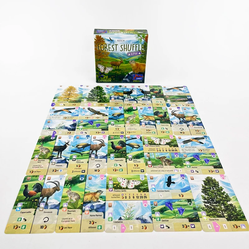 Forest Shuffle Board Game - Cl – Board Game Research recenzja i cena