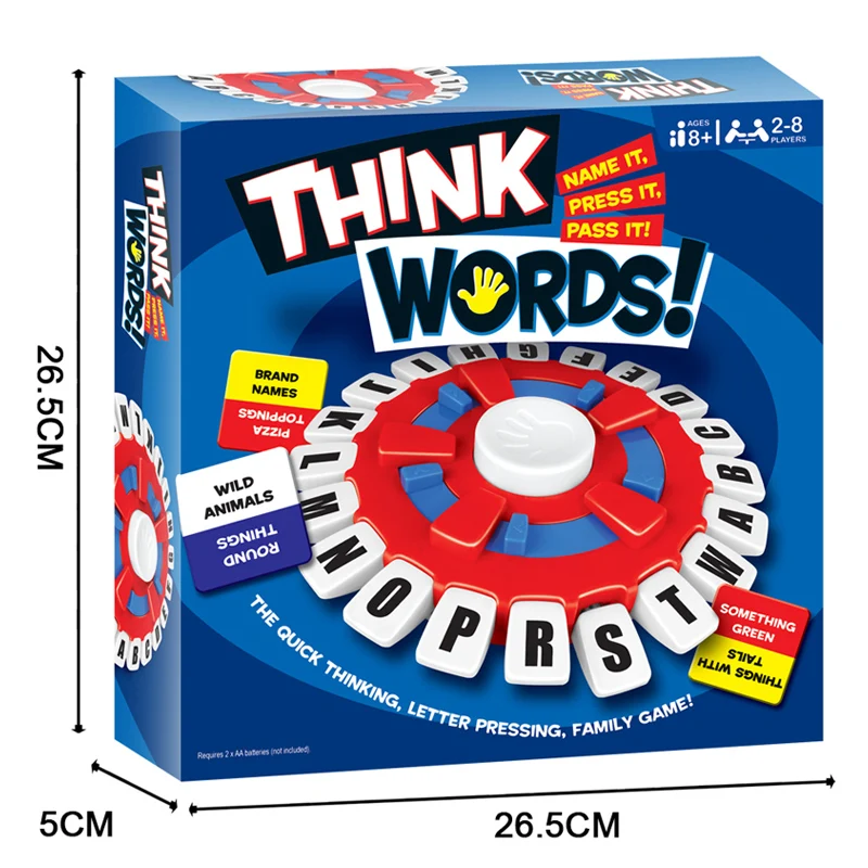 Think Word English Spanish Boa – Board Game Quick recenzja i cena