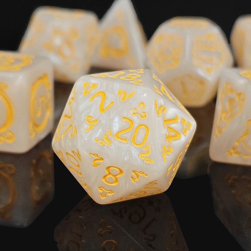 7pcs DND Dice 7Pcs/set Dragon  – Dice Set Polyhedral recenzja i cena