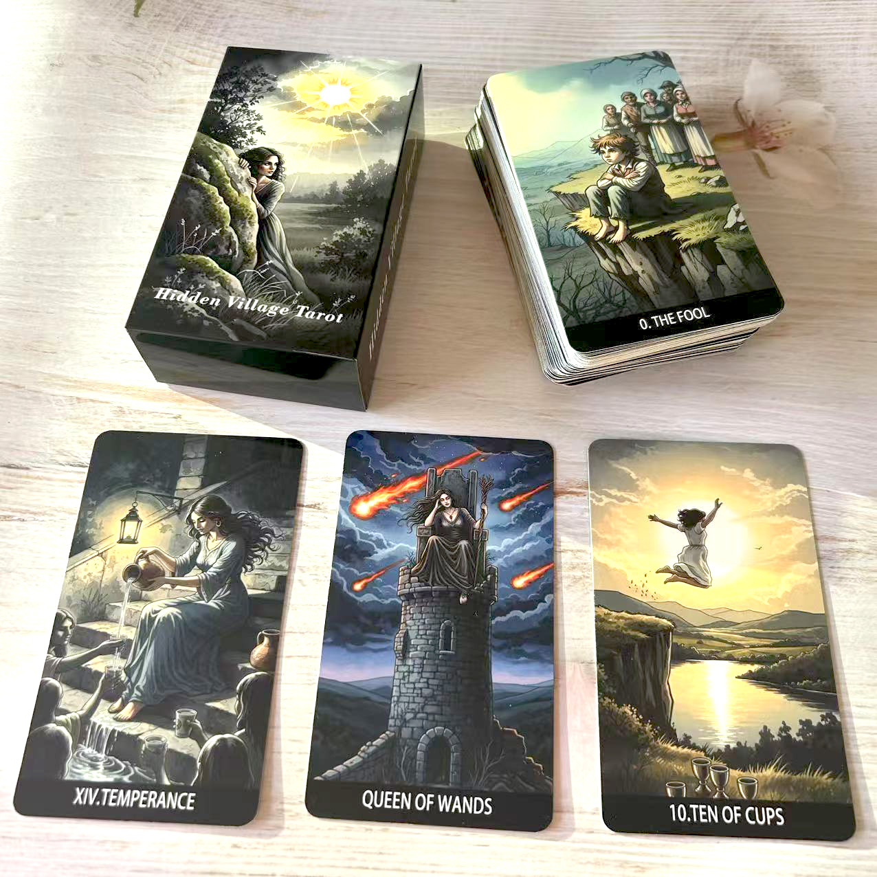 78PCS 70*120mm Tarot Cards PDF – Board Game Research recenzja i cena