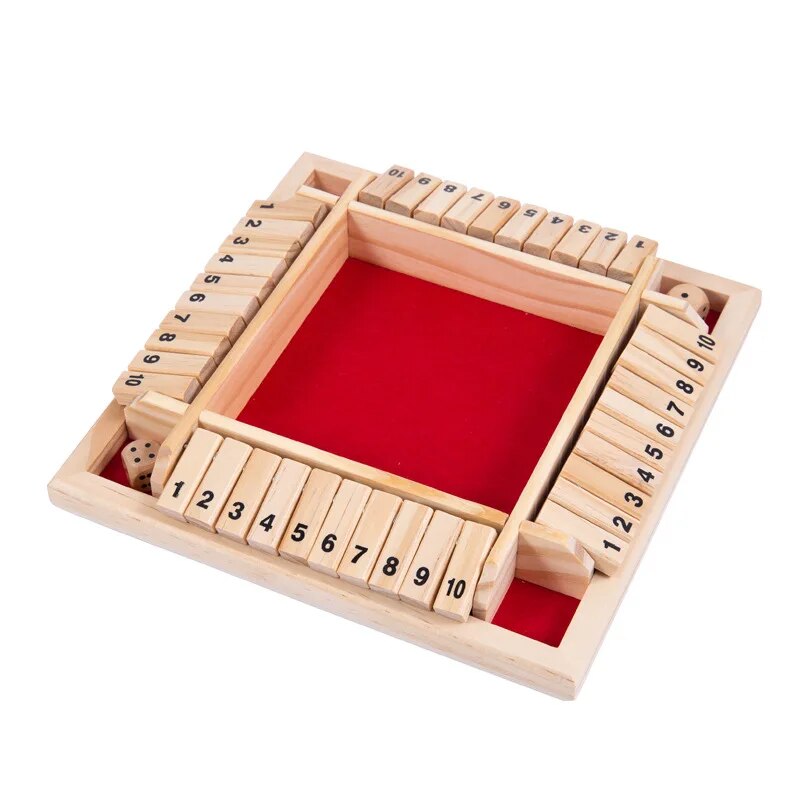 Wooden Dice Board Game Shut Th – Board Game Dnd recenzja i cena